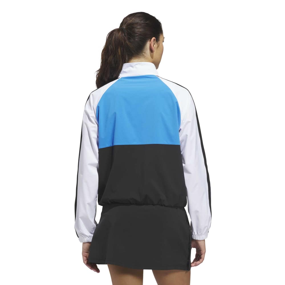 Adidas Beyond Colour Block Twistweave Full Zip Ladies Jacket