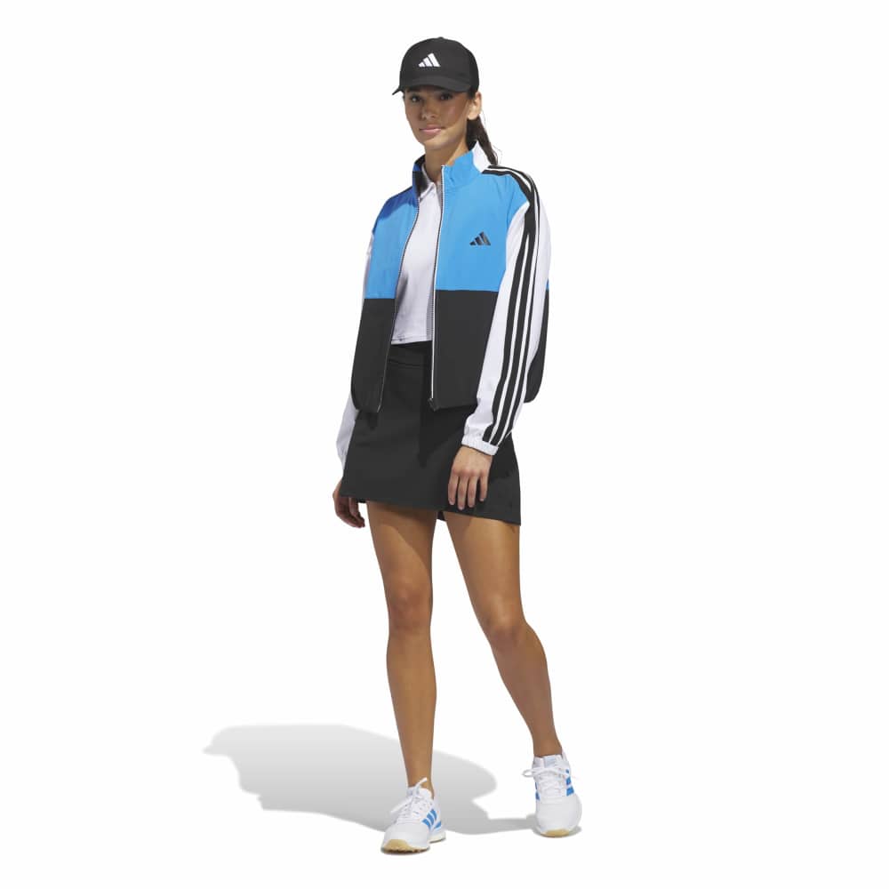Adidas Beyond Colour Block Twistweave Full Zip Ladies Jacket