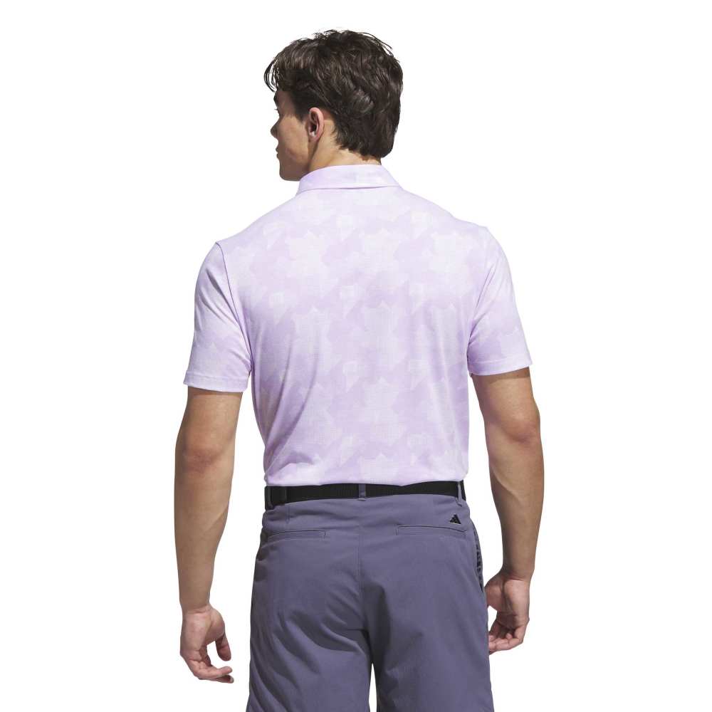 Adidas Mens Go-To Print Polo