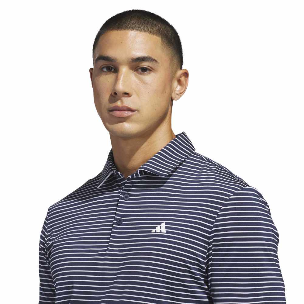 Adidas Performance Two-Colour Stripe Polo