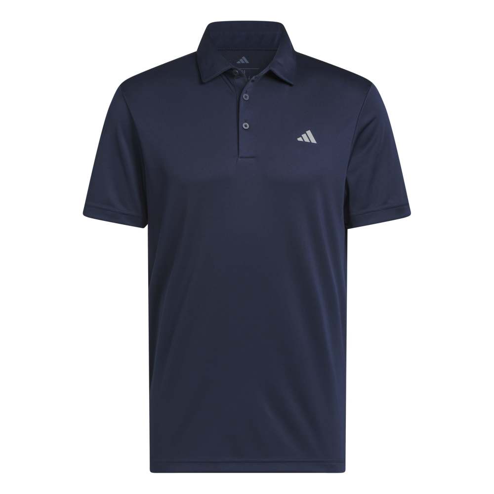 ADIDAS MENS PERFORMANCE SOLID POLO