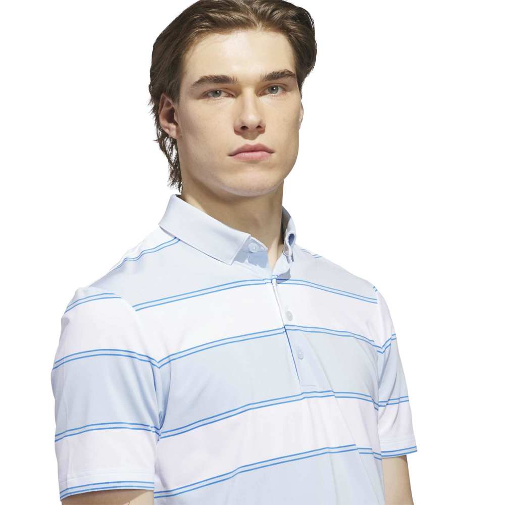 Adidas Ultimate365+ Jumbo Stripe Climacool Polo