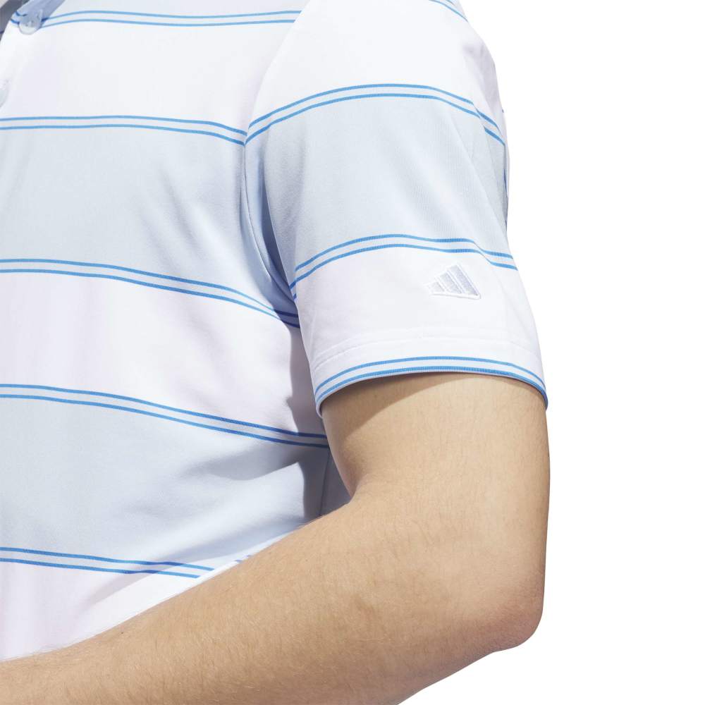 Adidas Ultimate365+ Jumbo Stripe Climacool Polo