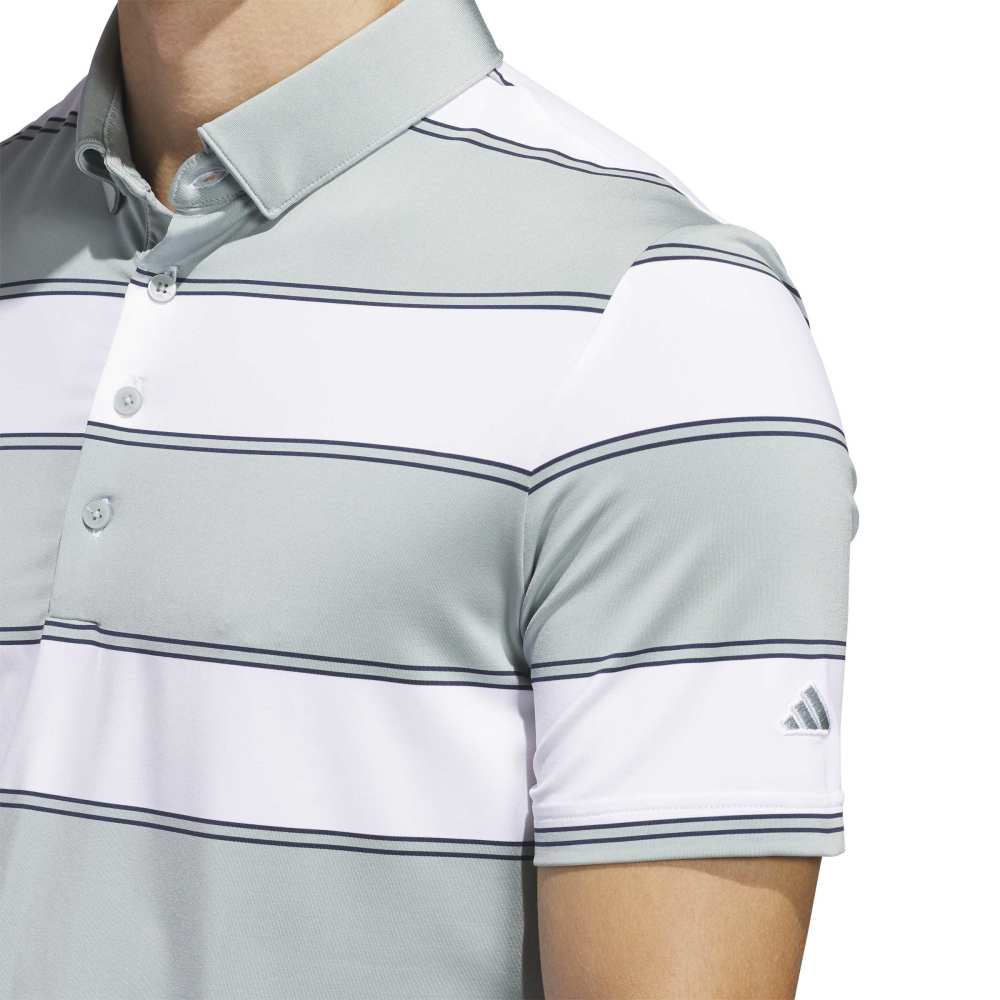 Adidas Ultimate365+ Jumbo Stripe Climacool Polo