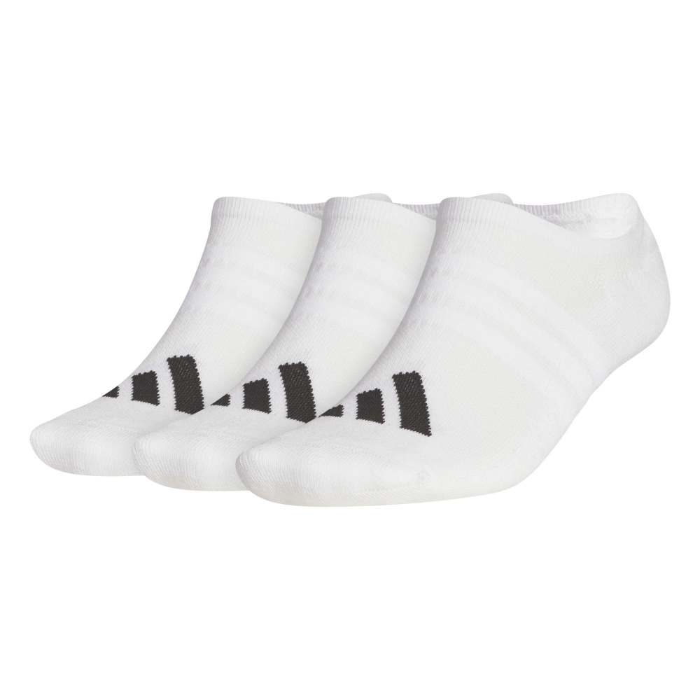 Adidas Unisex Performance No Shoe Socks - 3 Pack