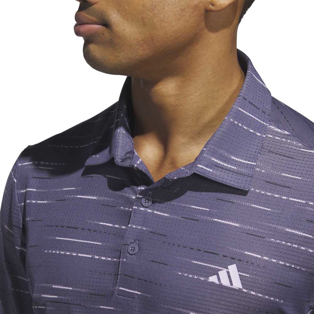 Adidas Ultimate365 Mesh Radiant Print Polo