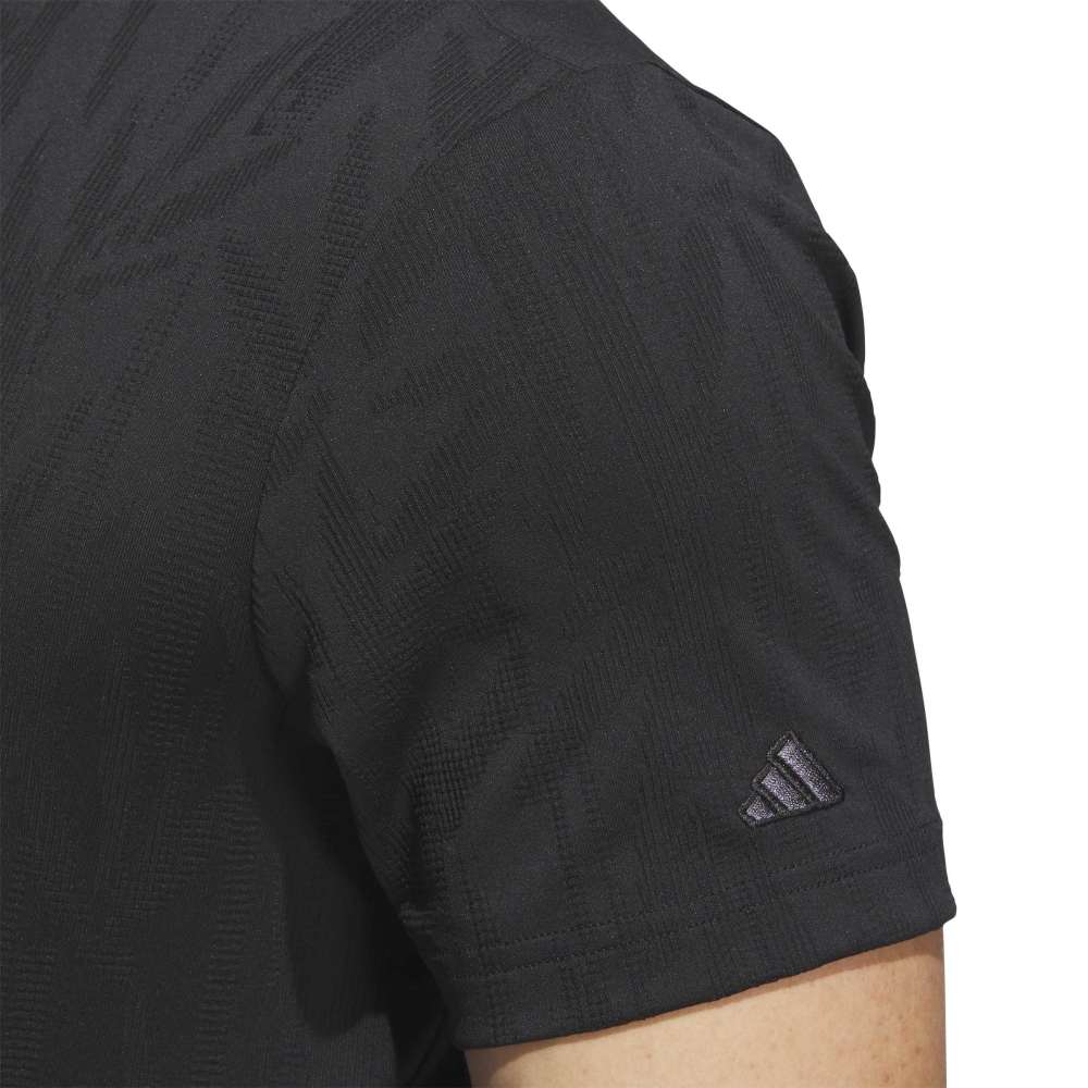 ADIDAS MENS GO-TO TEXTURED POLO