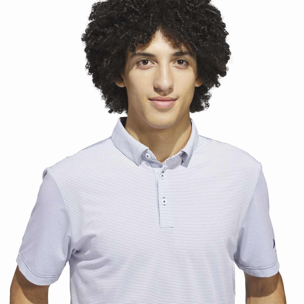 Adidas Ultimate365+ Pencil Stripe Climacool Polo