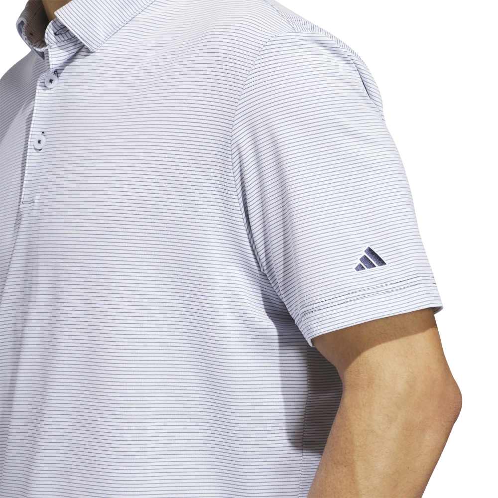 Adidas Ultimate365+ Pencil Stripe Climacool Polo