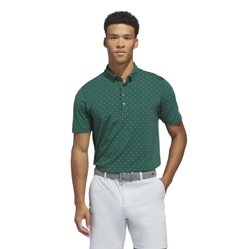 Adidas Ultimate365+ Micro Print Polo