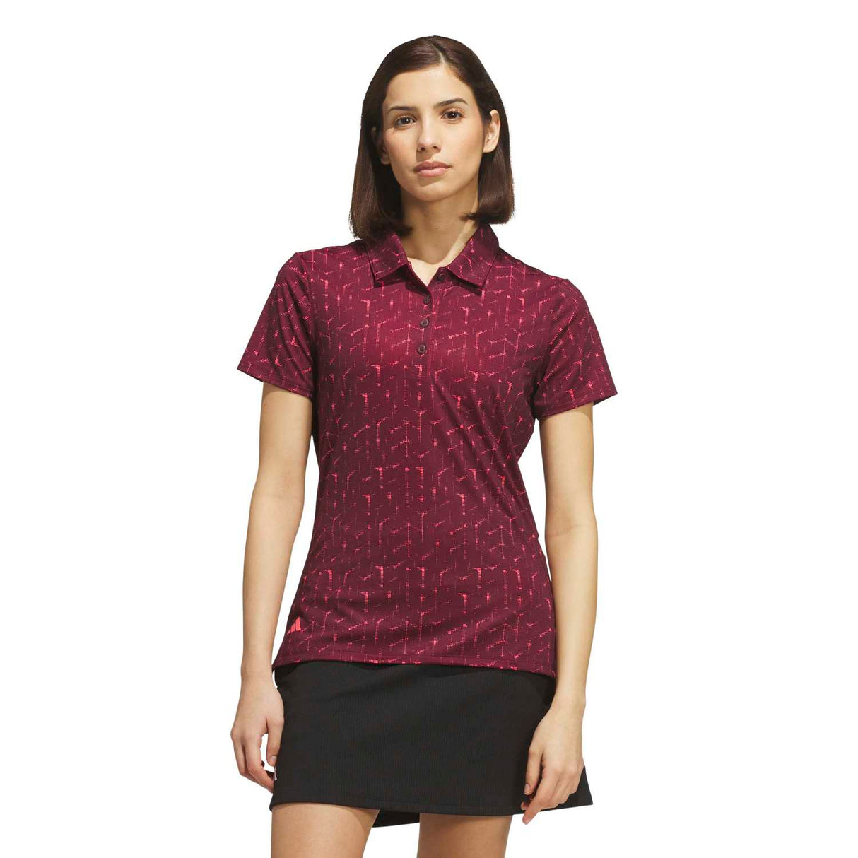 Adidas Performance Printed Ladies Polo