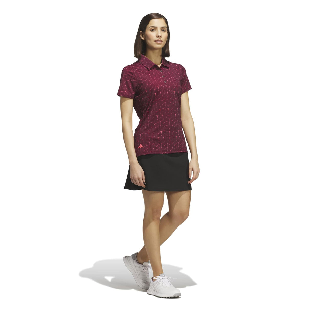 Adidas Performance Printed Ladies Polo
