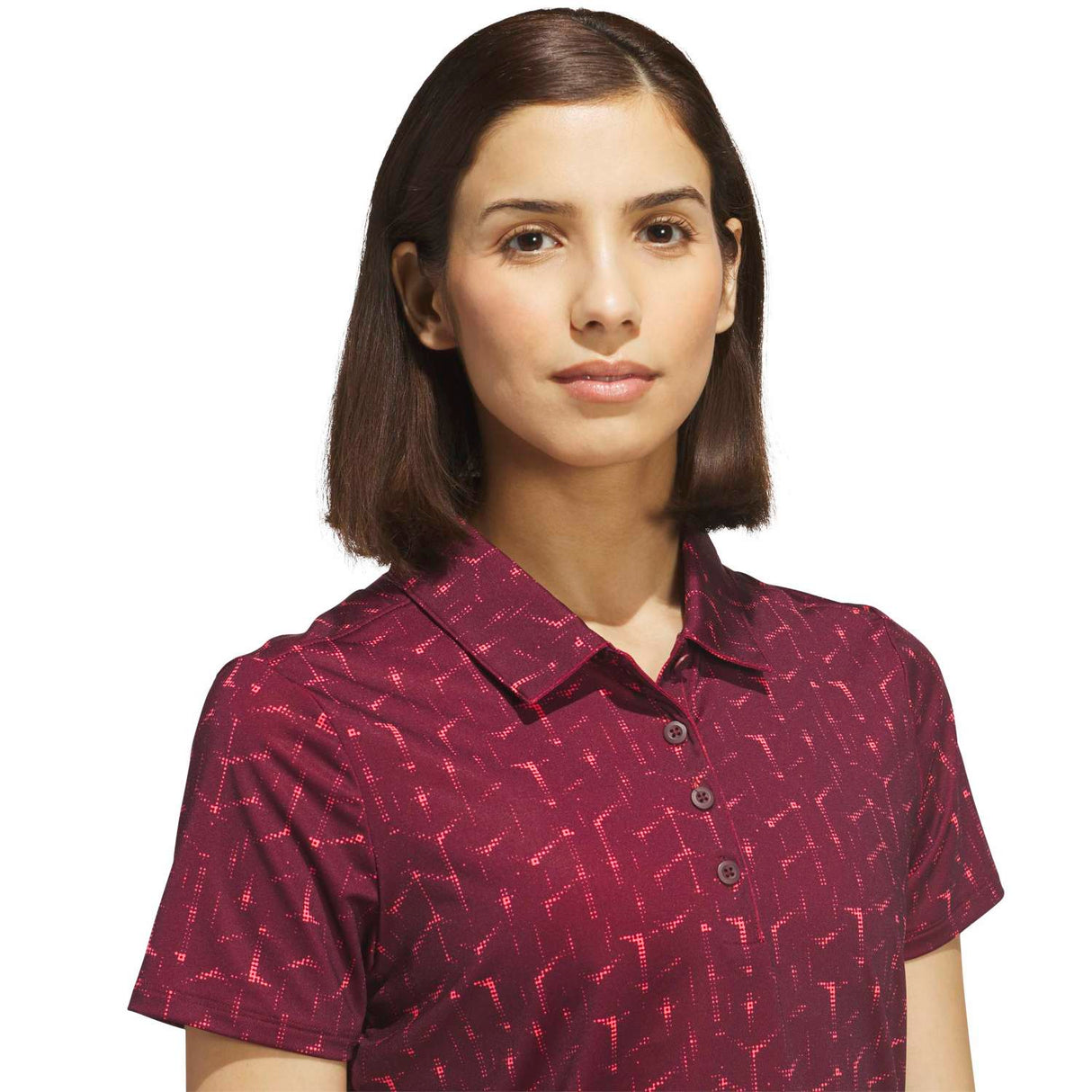 Adidas Performance Printed Ladies Polo