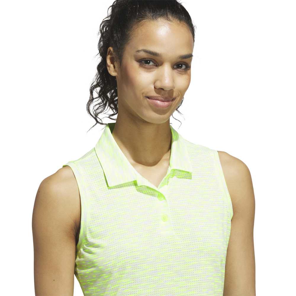 Adidas Ultimate365 Printed Climacool Mesh Ladies Polo