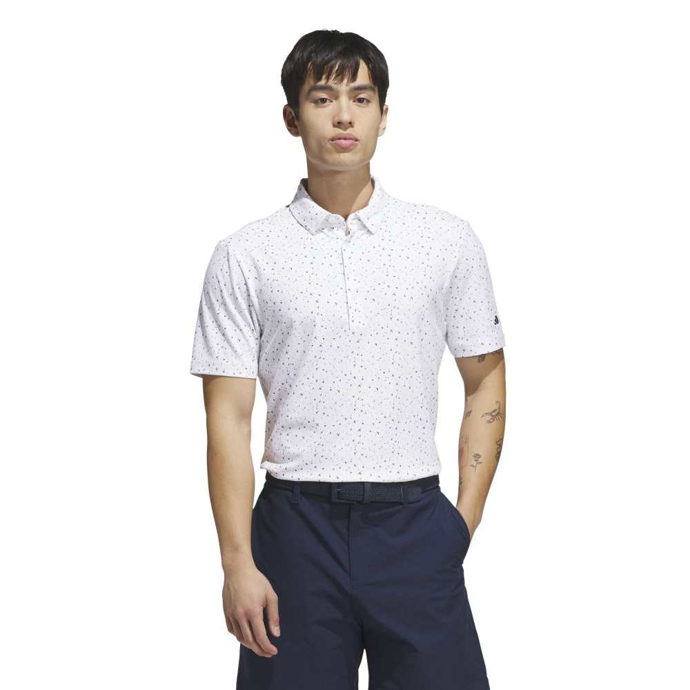 Adidas Ultimate365+ Climacool Butterspun Break Out Print Polo