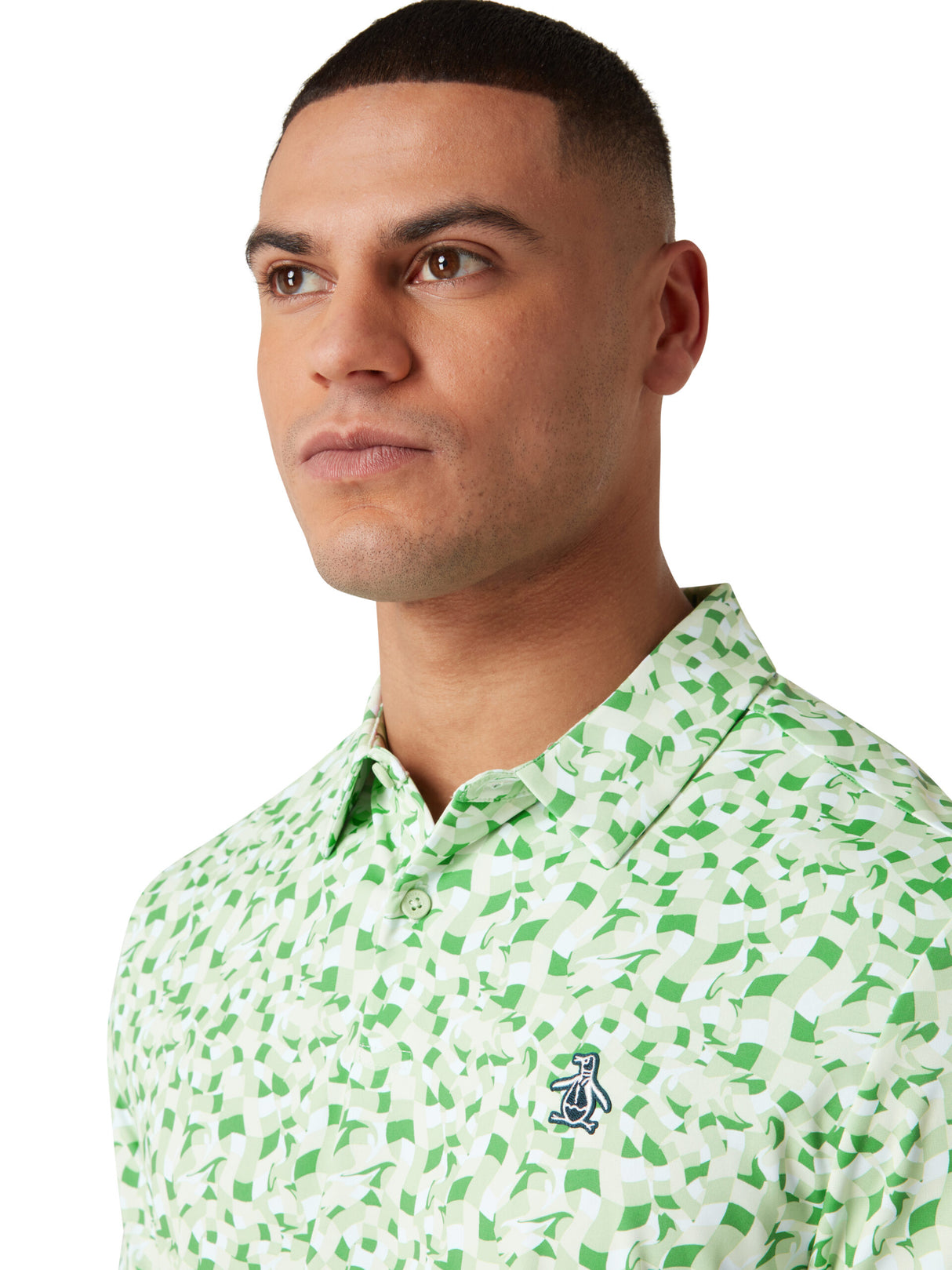 Original Penguin Underwater Mosaic Geo Polo