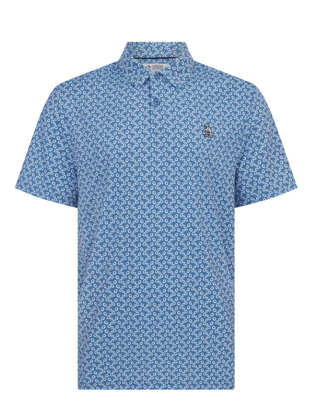 Original Penguin Allover Lifesaver Print Polo