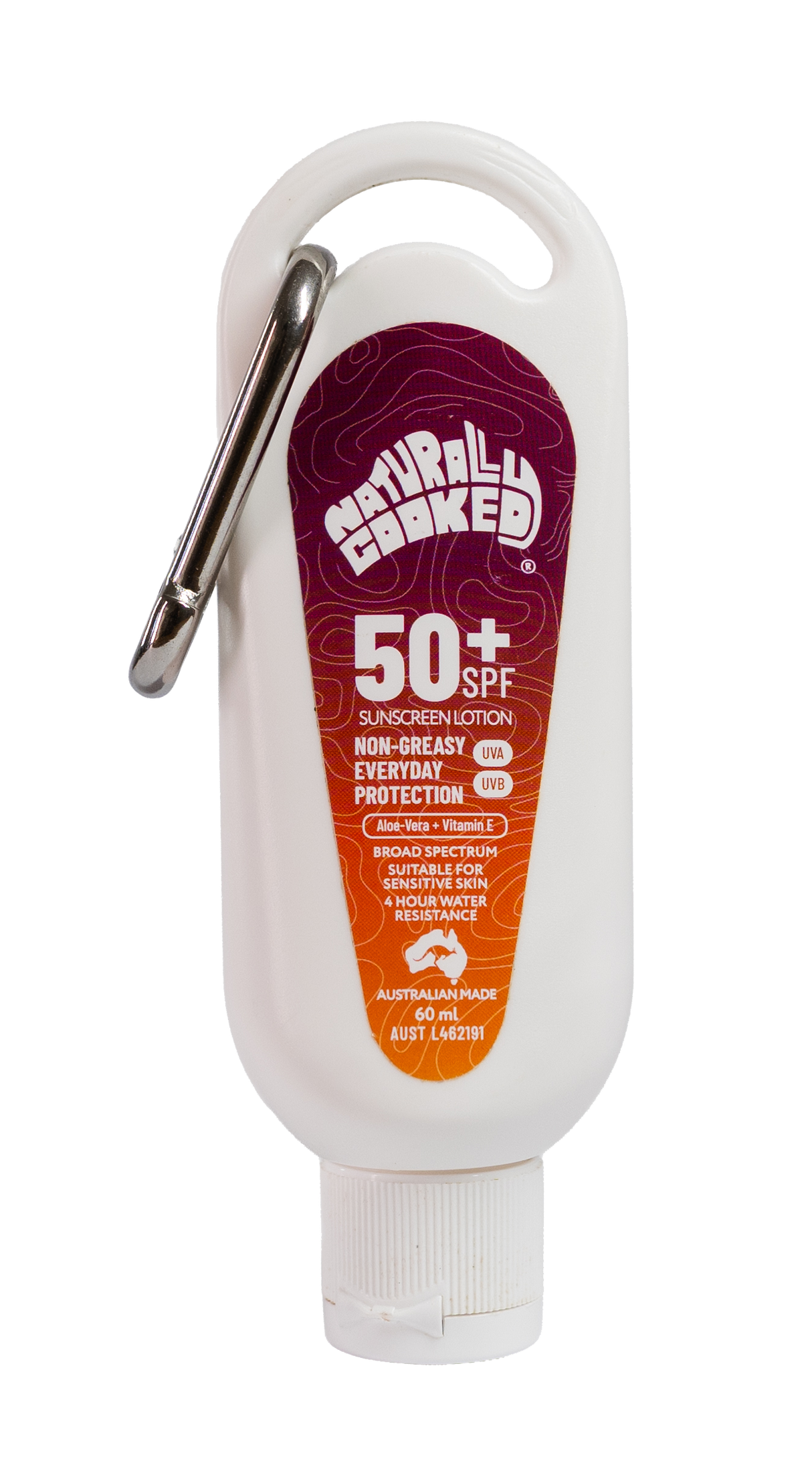 Naturally Cooked SPF50+ 60ml Tube Sunscreen