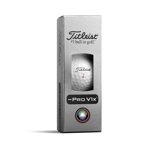 Titleist 2026 Pro V1X Left Dash 12 PK Golf Balls - White