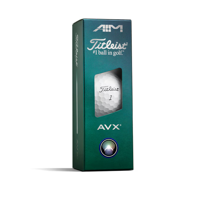 Titleist 2026 AVX Aim Golf Balls 12pk - White