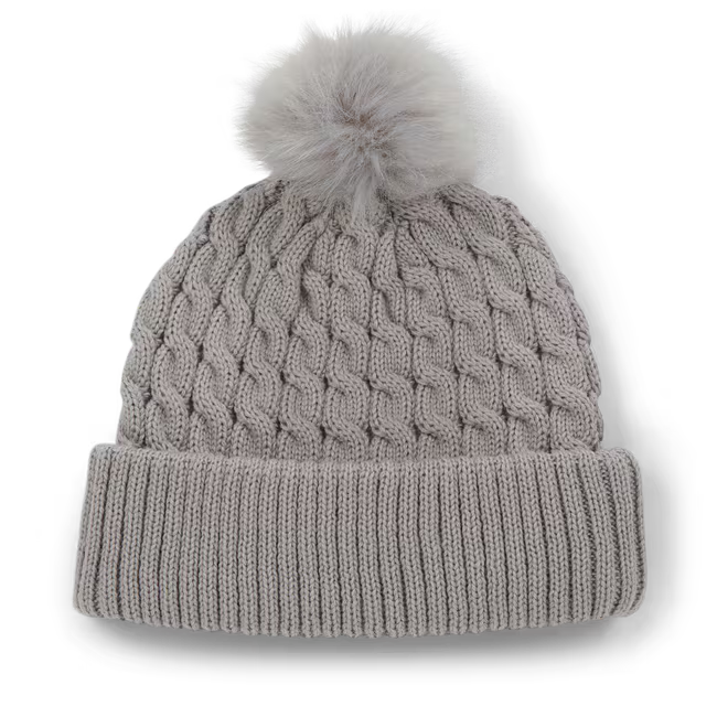 Titleist Cable Knit Pom Pom Beanie