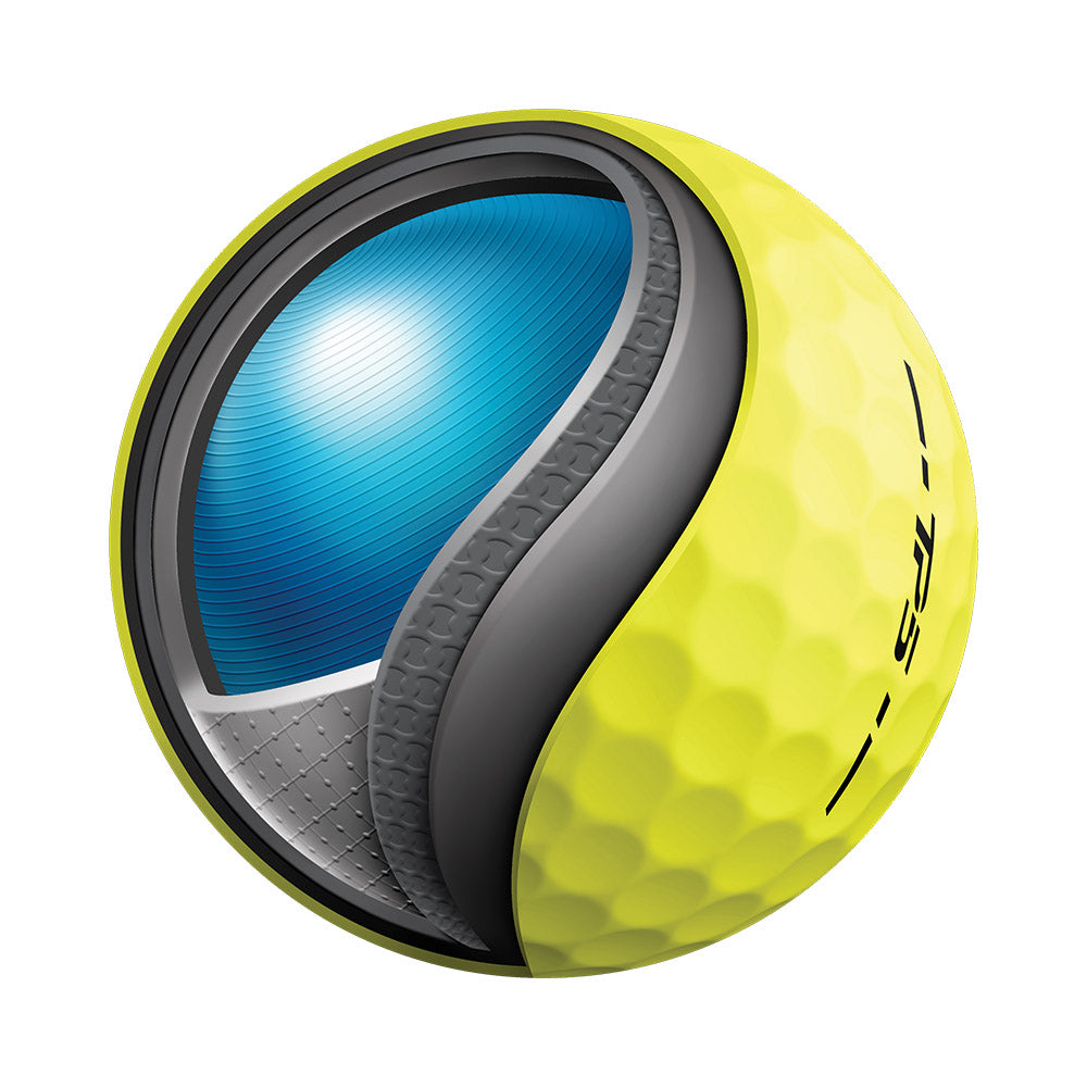 TaylorMade 2024 TP5 Golf Balls 12pk - Yellow