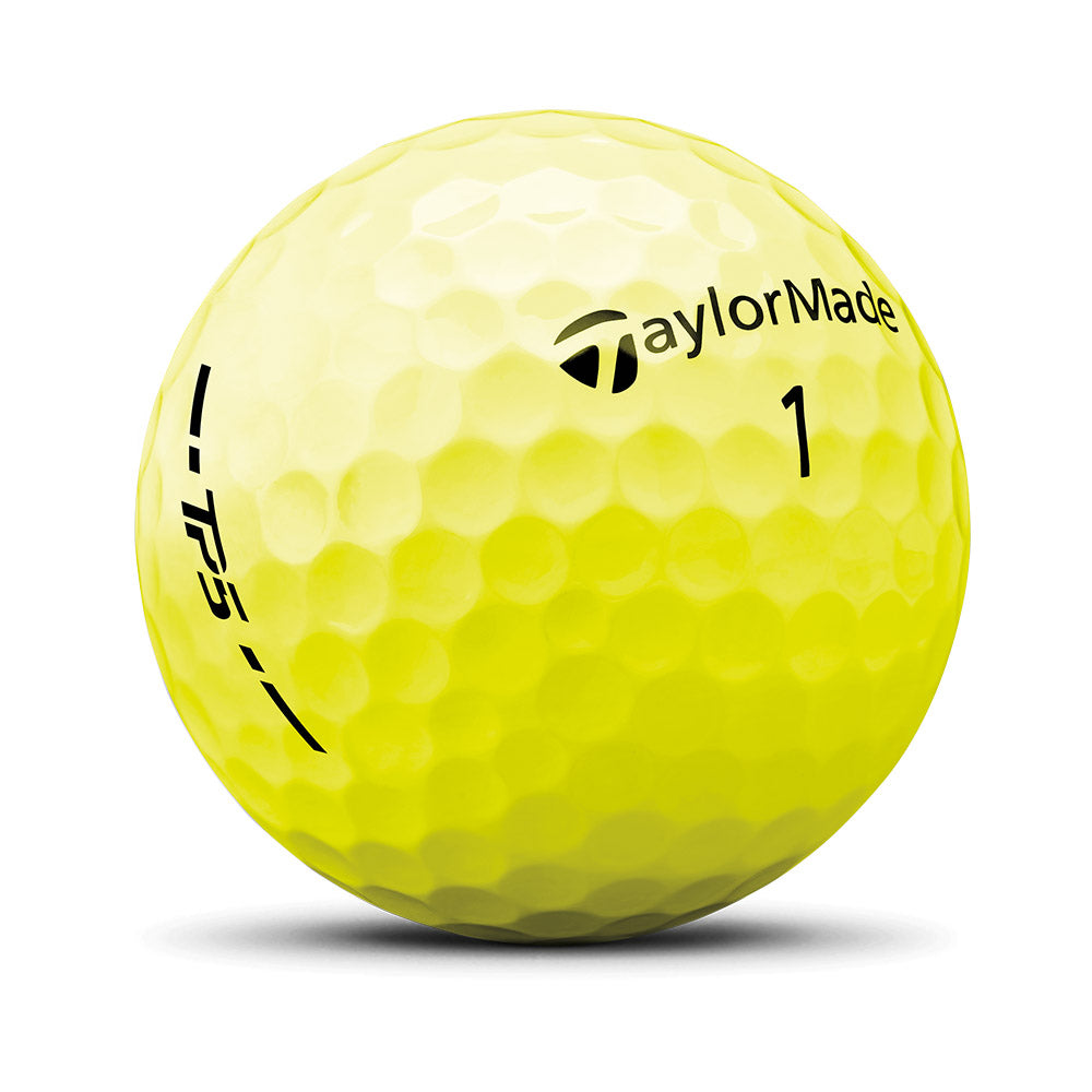 TaylorMade 2024 TP5 Golf Balls 12pk - Yellow