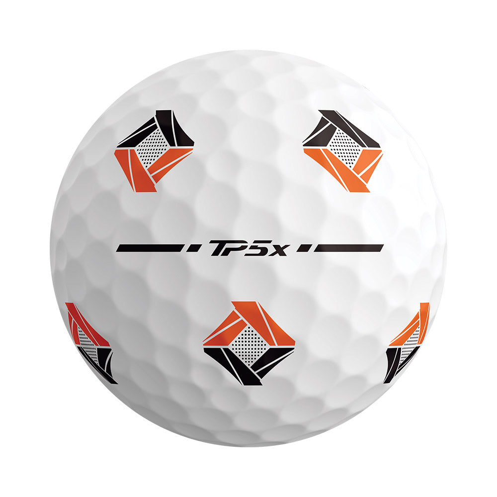 TaylorMade 2024 TP5x Pix Golf Balls 12pk - White