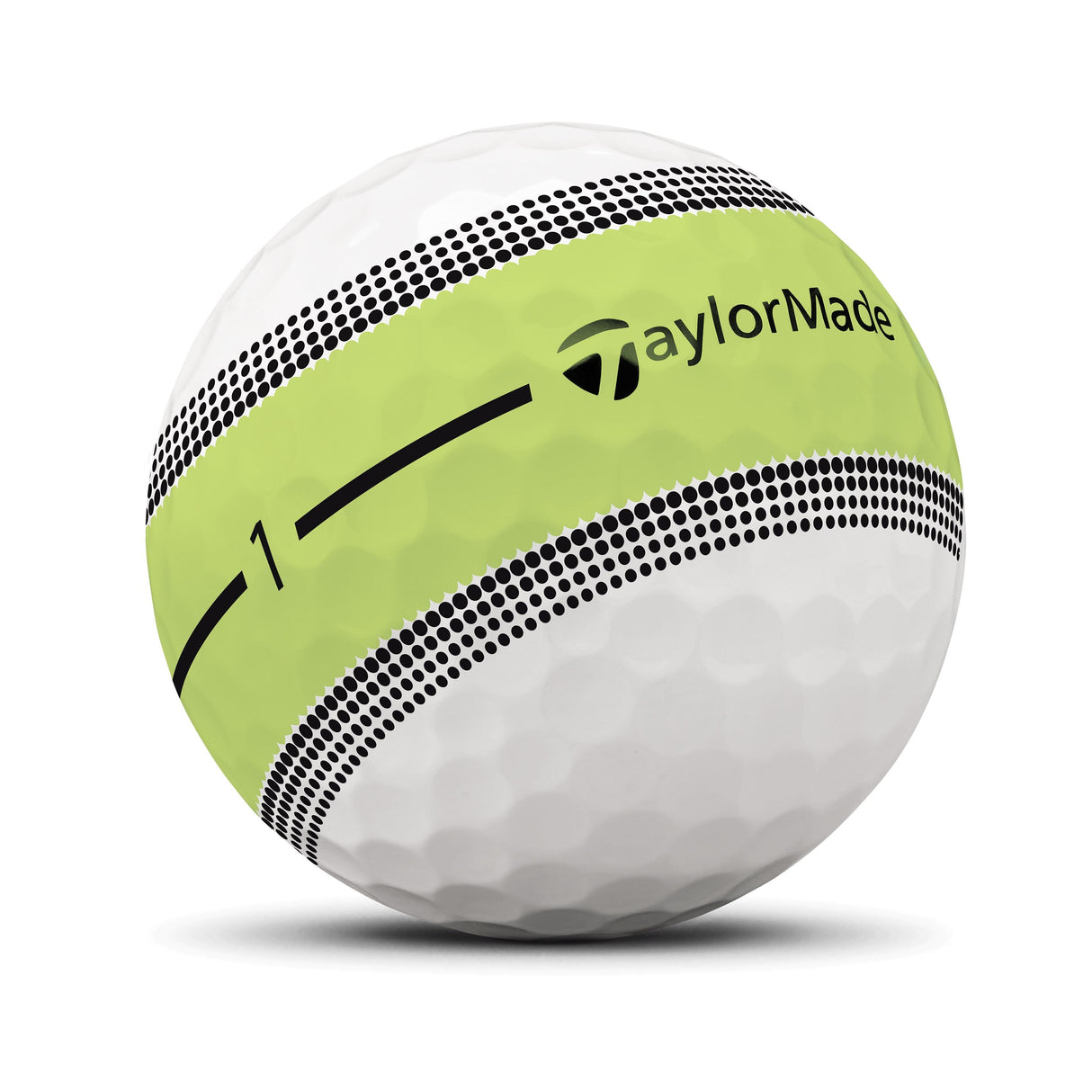 TaylorMade 2025 Tour Response Stripe 12pk Golf Balls - Neon Yellow