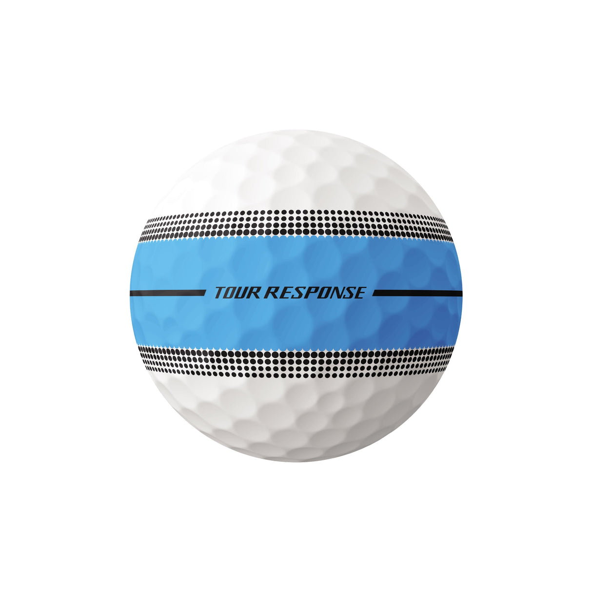 TaylorMade 2025 Tour Response Stripe 12pk Golf Balls - Neon Blue