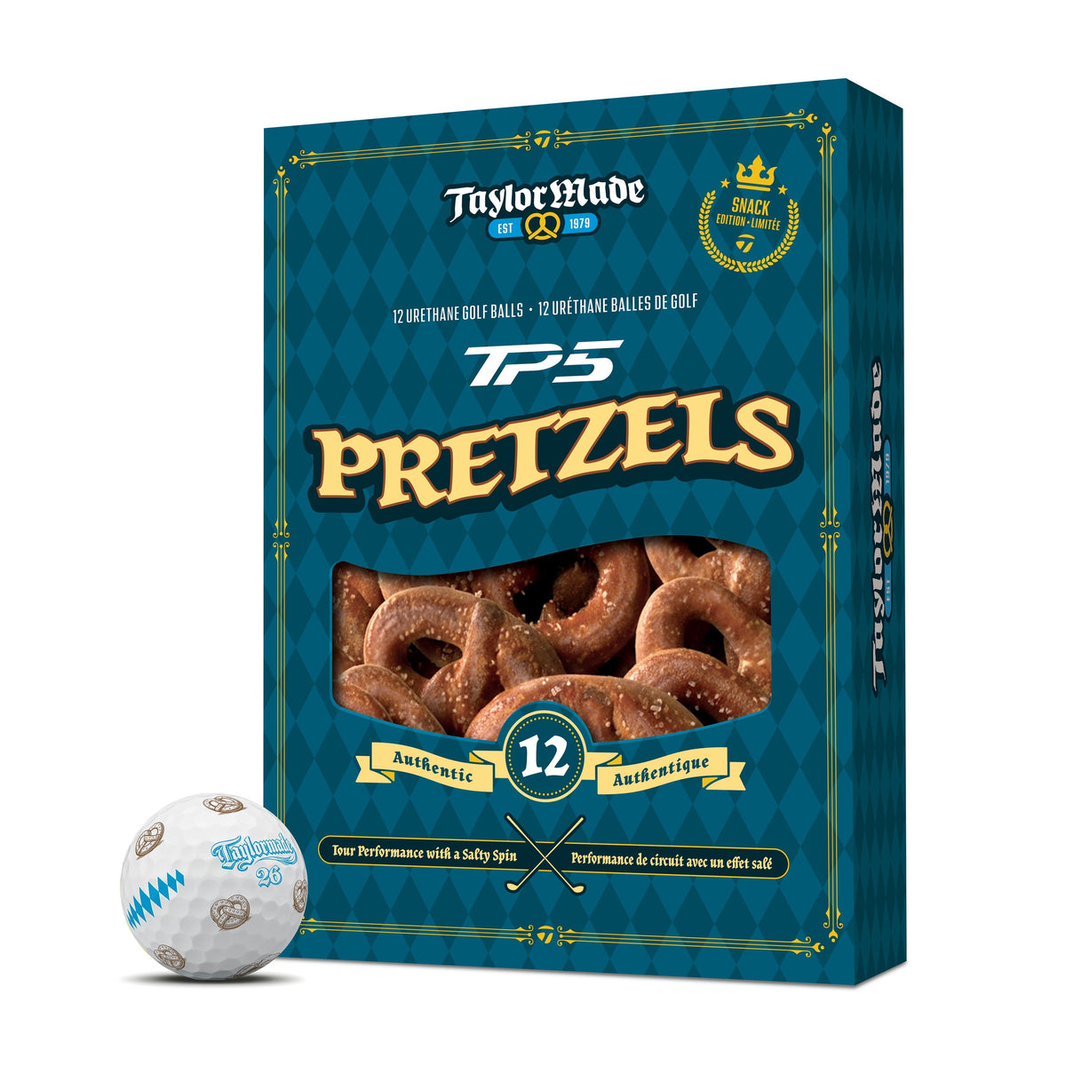 TaylorMade 2026 Limited Edition TP5 Pix Pretzel Golf Balls 12pk