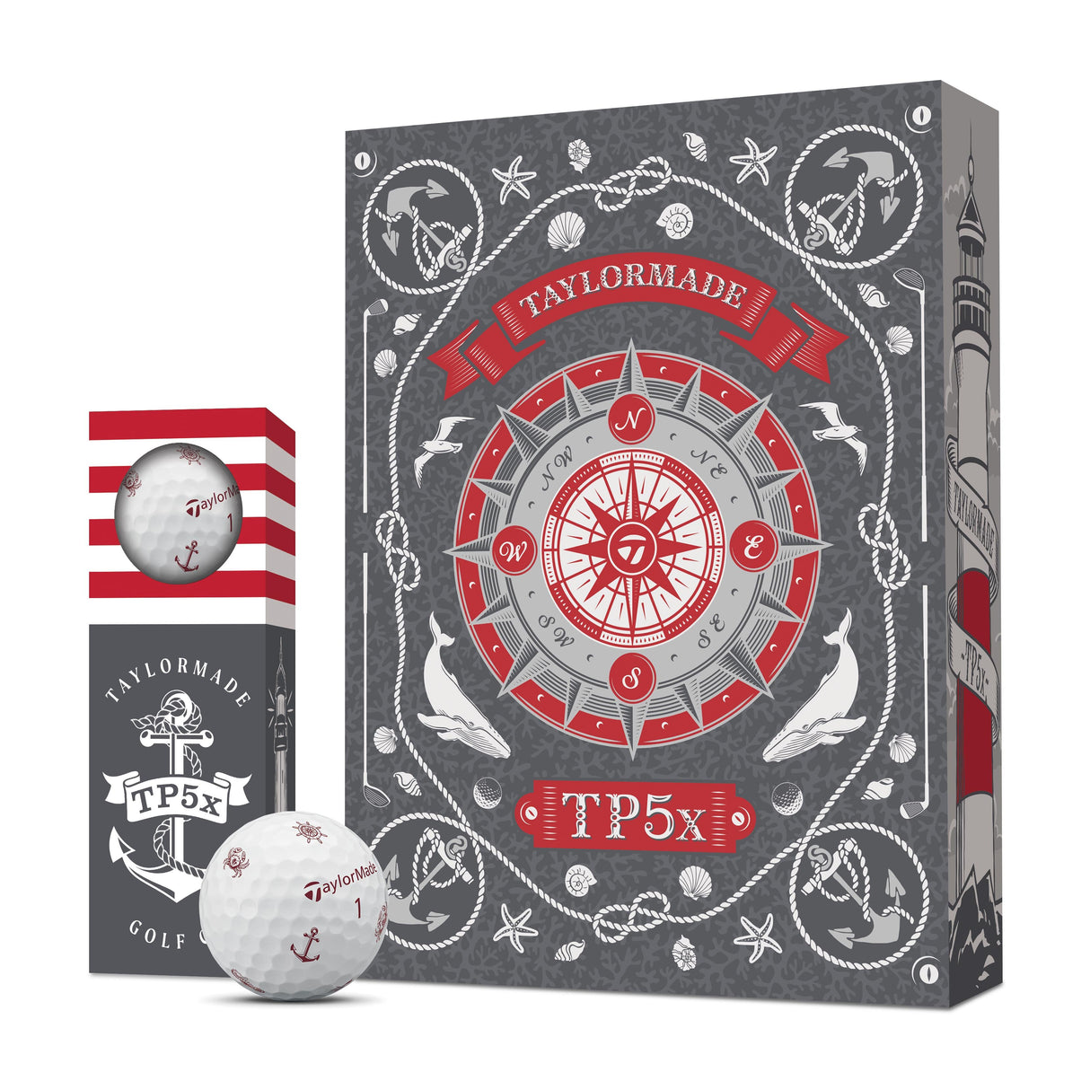TaylorMade TP5x 2026 Summer Commemorative Golf Balls - 12pk