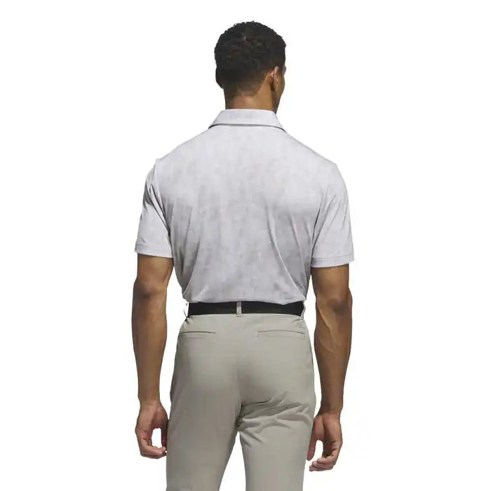 ADIDAS MENS ULTIMATE365 TEXTURED PRINT POLO