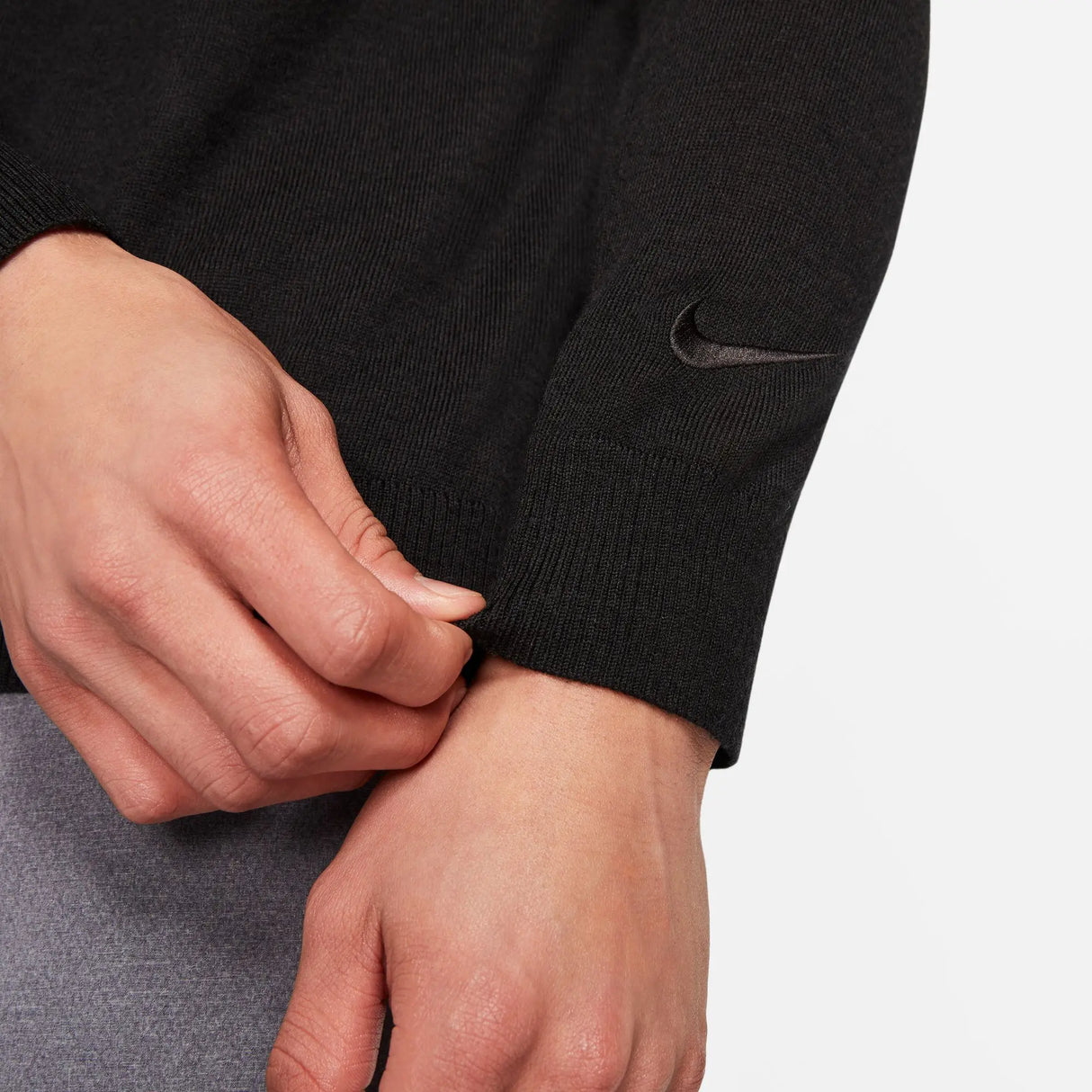 Nike Tiger Woods Sweater Knit Crew Top