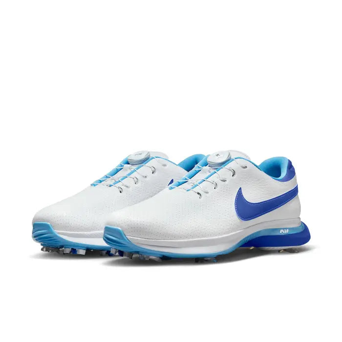 Nike Air Zoom Victory Tour 3 BOA Wide Golf Shoe - White/Hyper Royal/University Blue