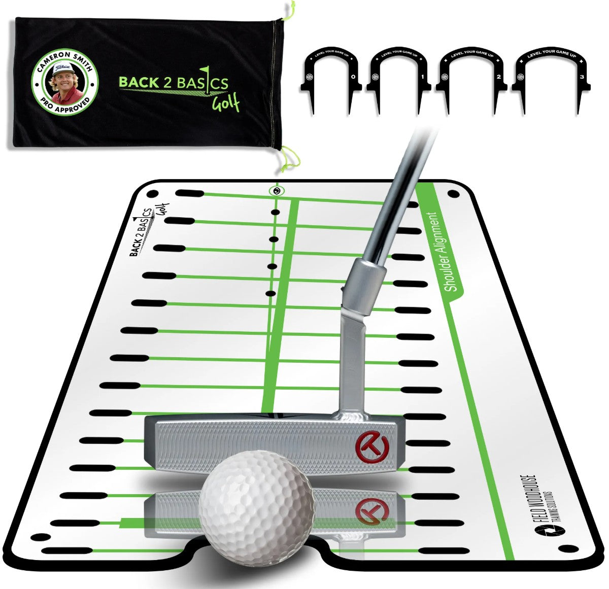 Back to Basics Pro Path Putting Mirror with Gates