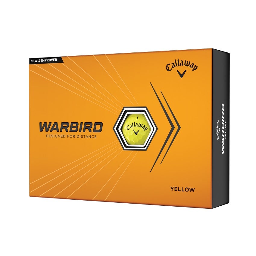 Callaway 2023 Warbird Golf Balls 12pk - Yellow