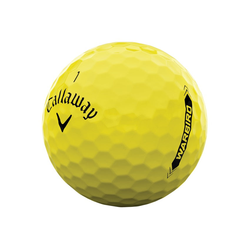 Callaway 2023 Warbird Golf Balls 12pk - Yellow