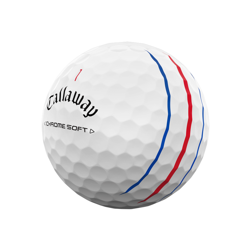 Callaway 2024 Chrome Soft Triple Track Golf Balls 12pk - White