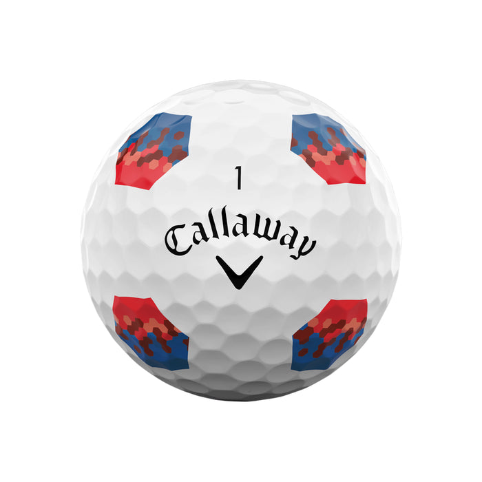 Callaway 2024 Chrome Soft Trutrack 12pk - Blue/Red