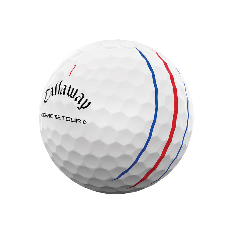 Callaway 2024 Chrome Tour Triple Track Golf Balls 12pk - White