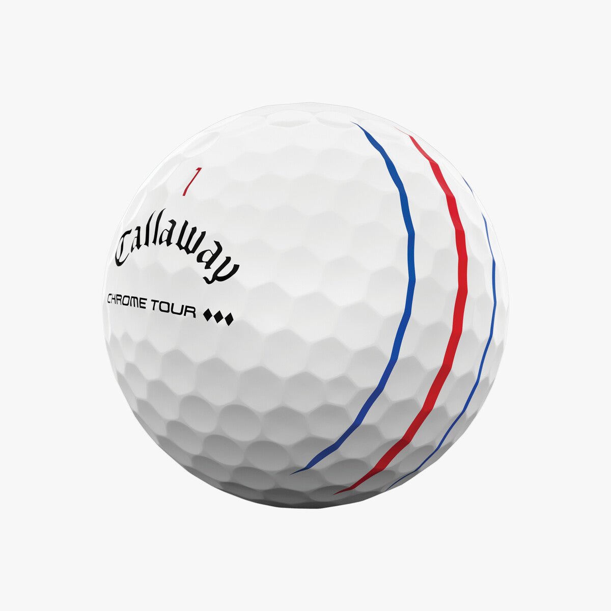 Callaway 2025 Chrome Tour Triple Diamond Triple Track 12pk Golf Balls - White