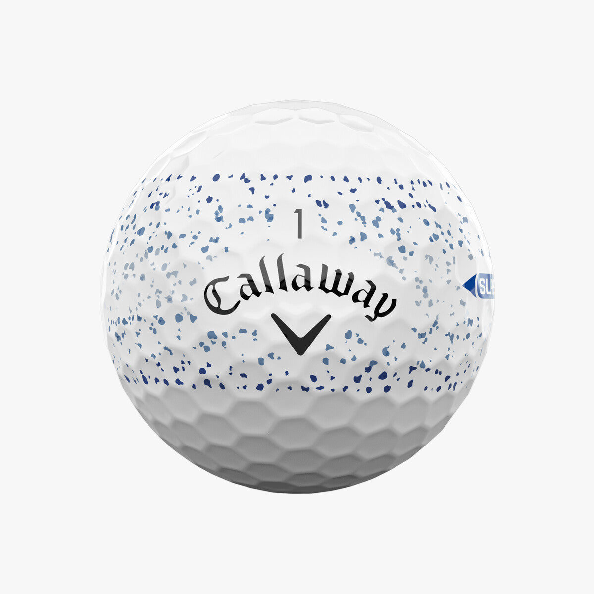 Callaway 2025 Supersoft Golf Balls 12pk - Blue Splatter