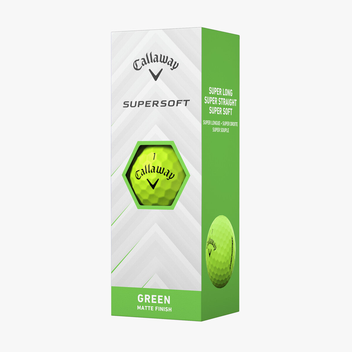 Callaway 2025 Supersoft Golf Balls 12pk - Green