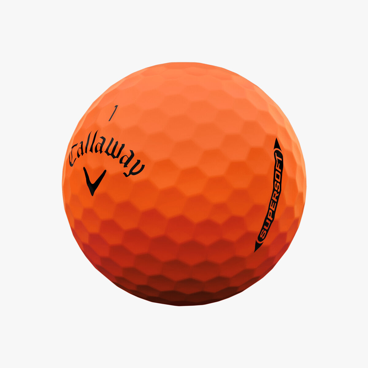 Callaway 2025 Supersoft Golf Balls 12pk - Orange
