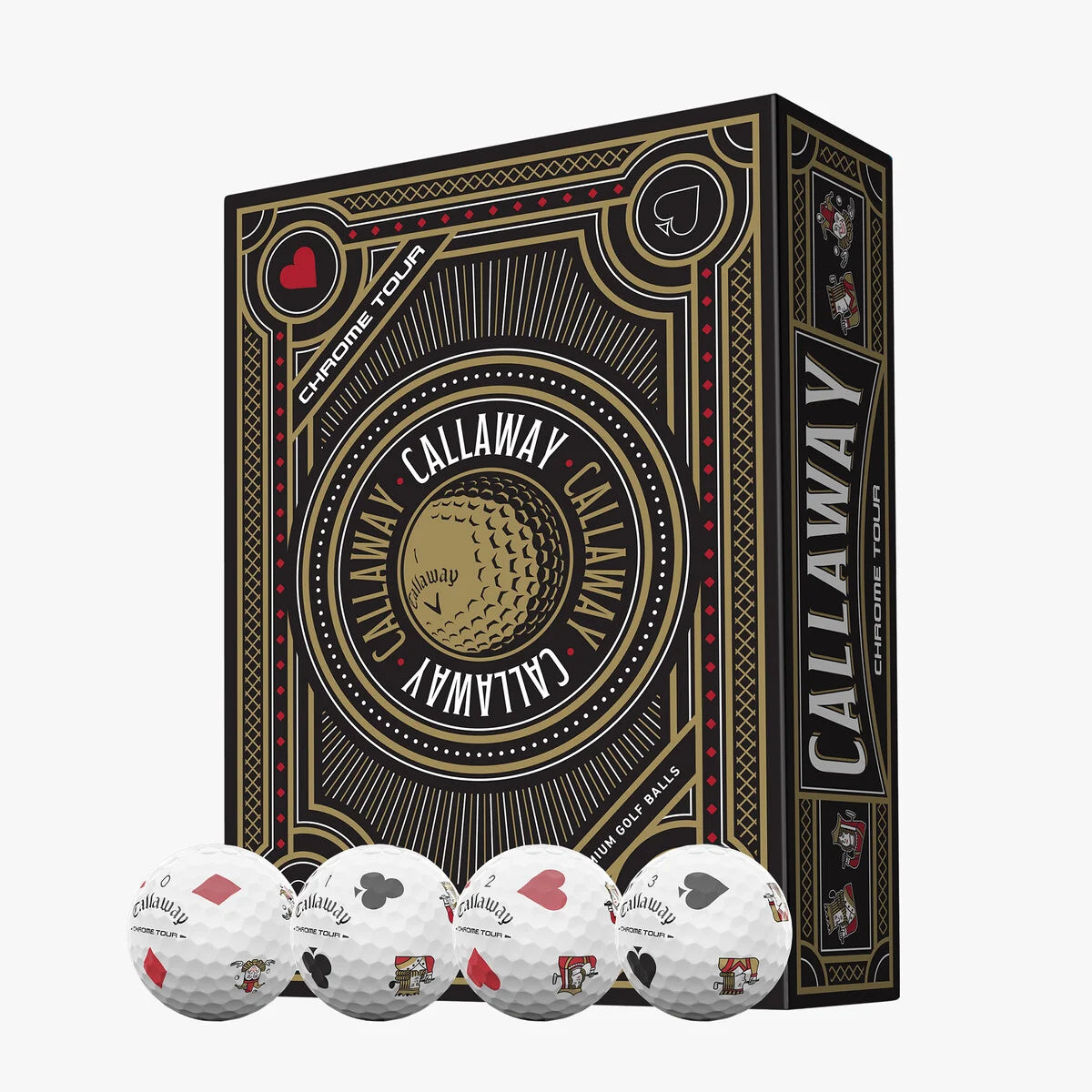 Callaway Chrome Tour Suits Golf Balls 12pk