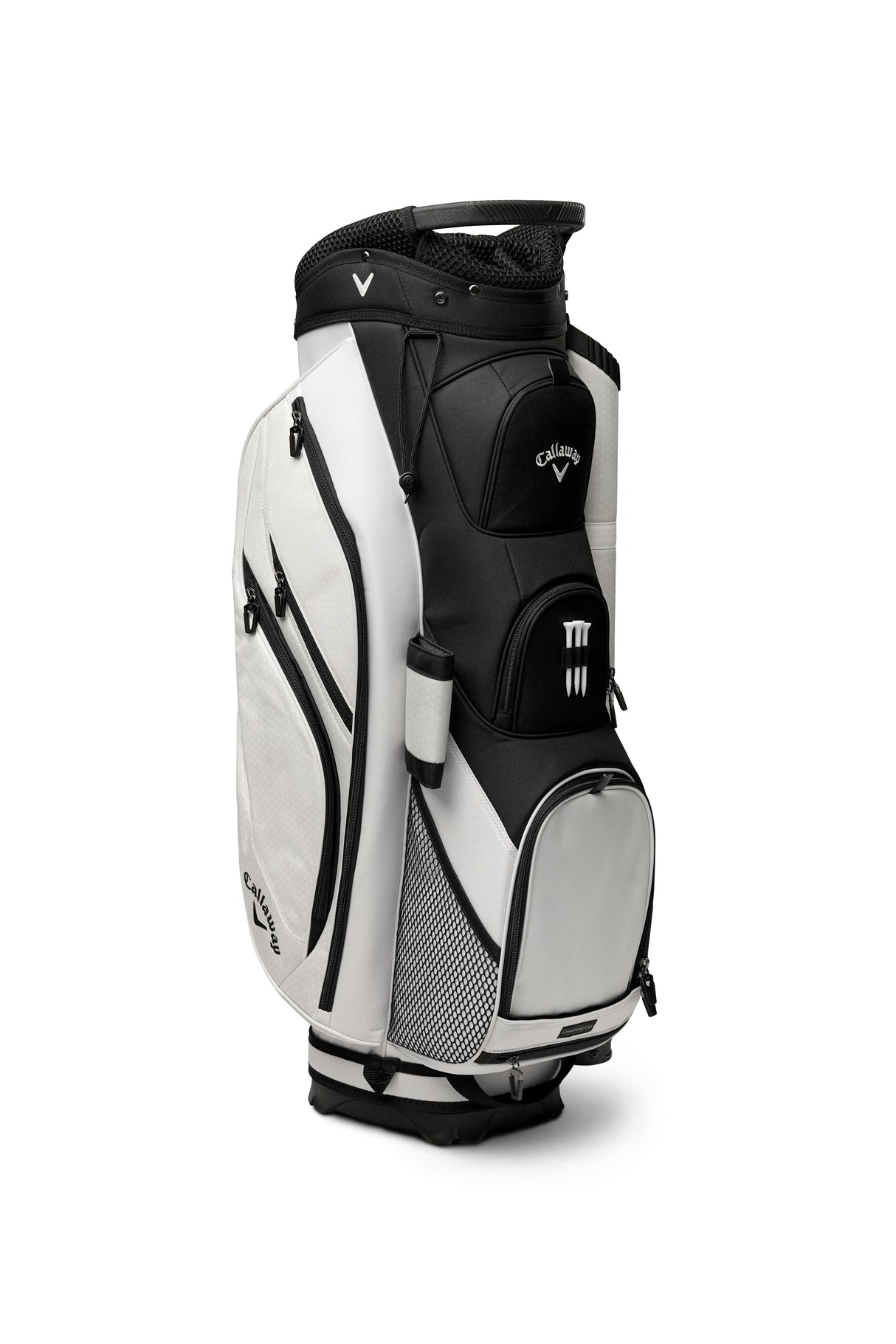 Callaway 2025 Forrester Cart Bag - White Camo/Black
