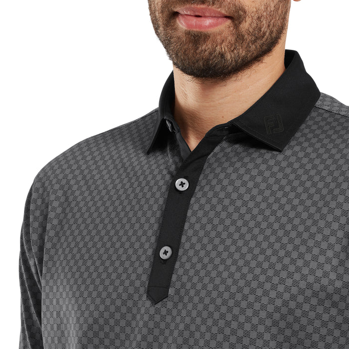 FootJoy Checker Jacquard Polo
