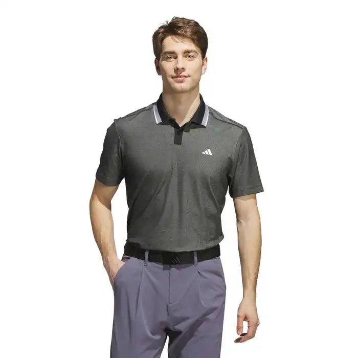 ADIDAS MENS ULTIMATE365 TOUR TWISTKNIT PIQUE POLO