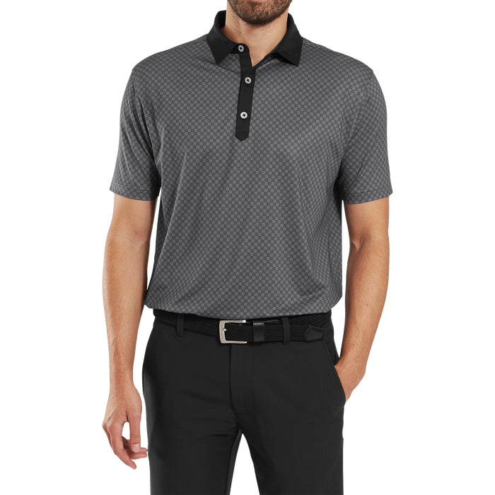 FootJoy Checker Jacquard Polo